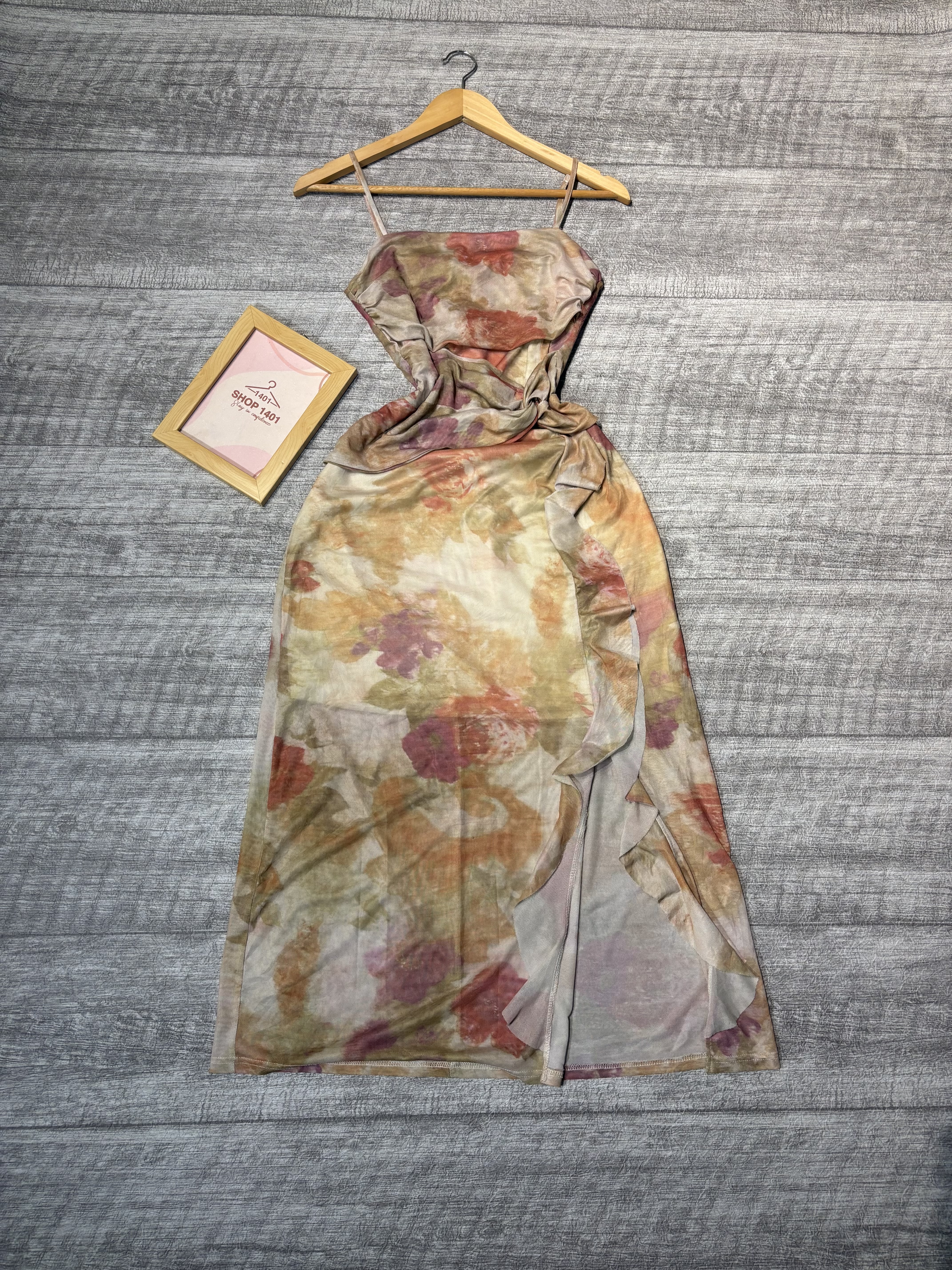 Sunset Floral Strapless