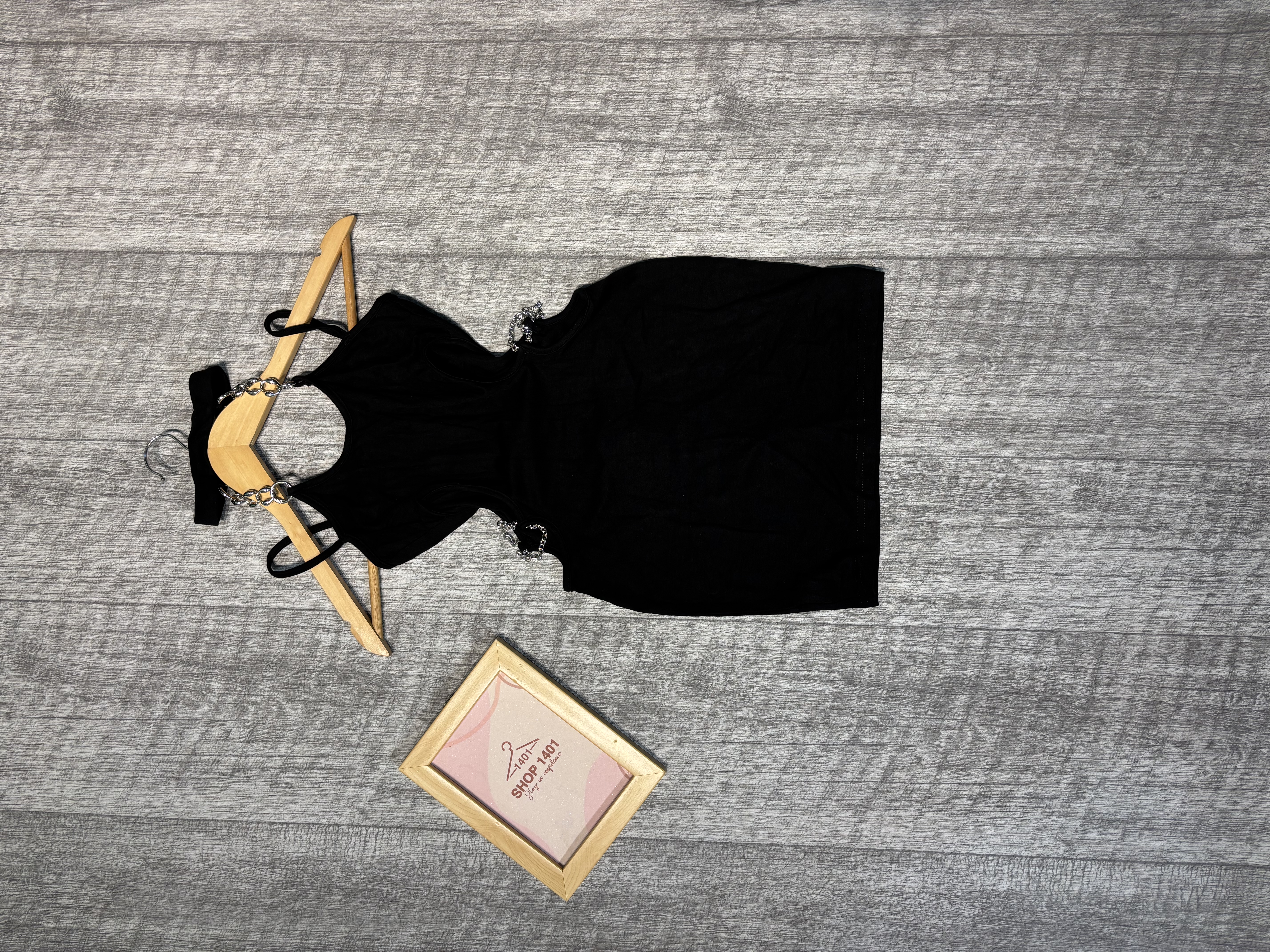 Little Black Halter Dress